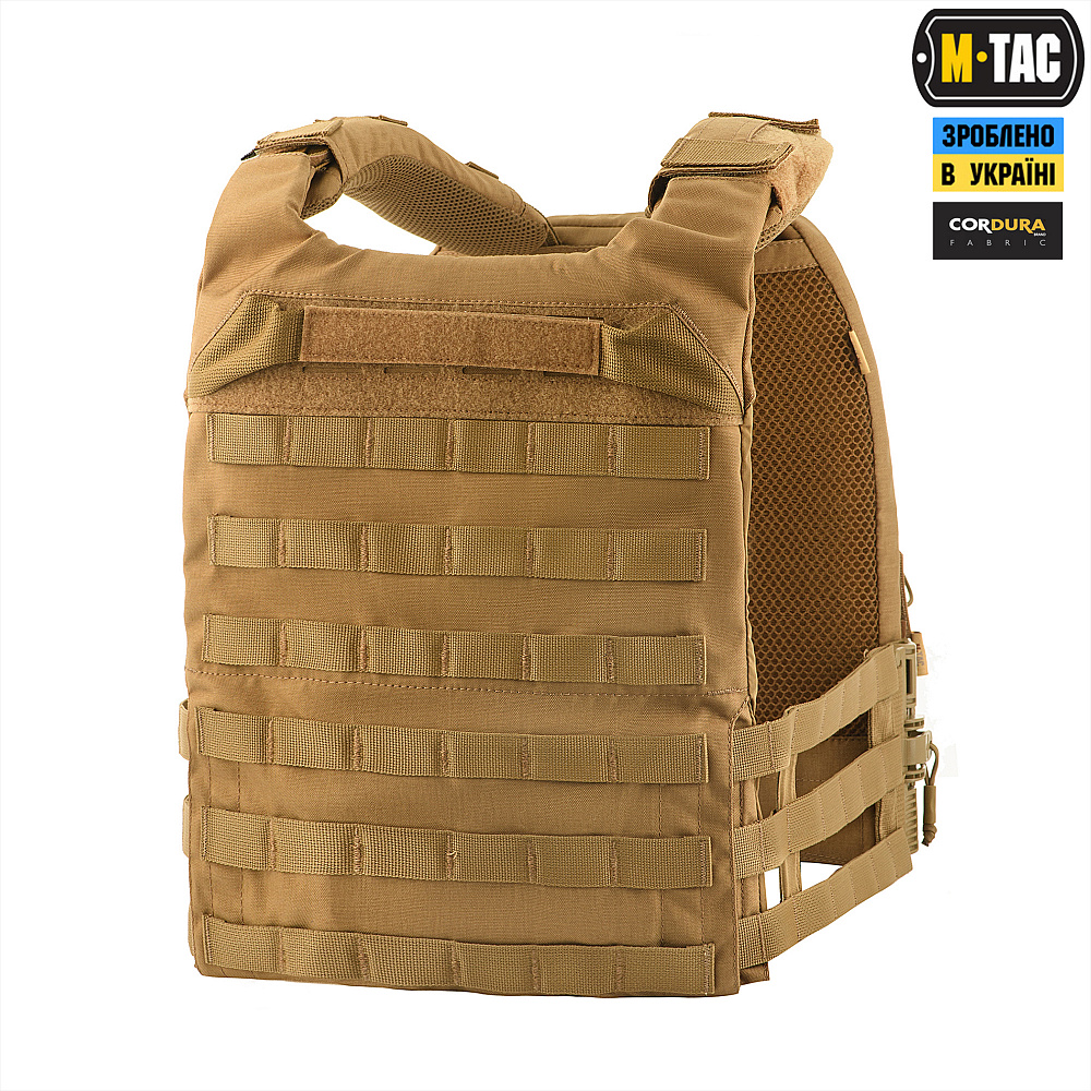 Плитоноска M-Tac Cuirass QRS XL Coyote  Фото 2